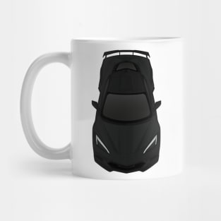 C8 Black Mug